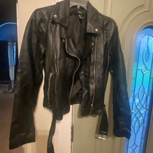 Forever 21 Black Leather Jacket